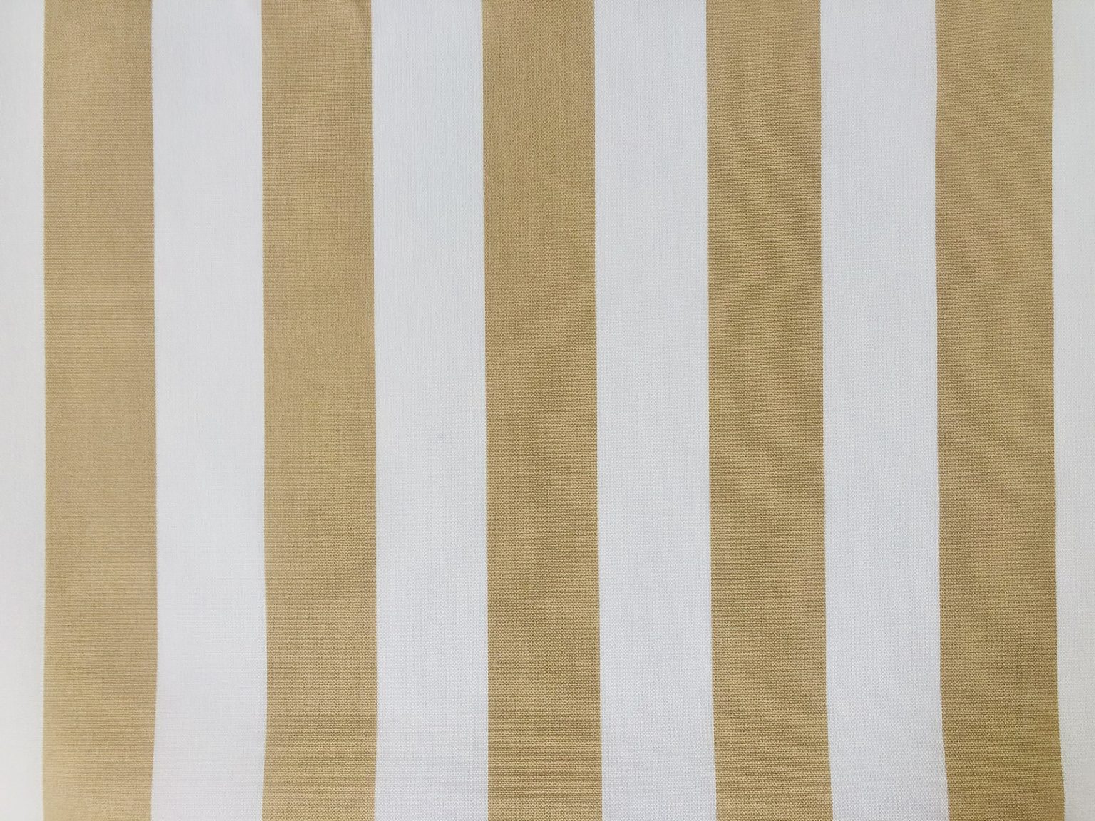 Beige & White Striped DRALON Outdoor Fabric Acrylic Teflon Waterproof ...