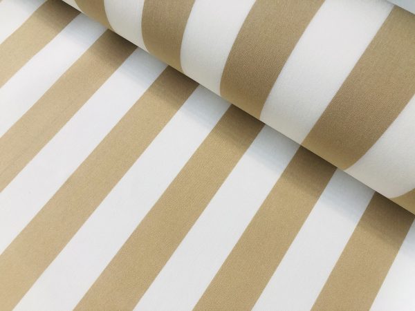 Striped DRALON Outdoor Fabric Solid Acrylic Teflon Waterproof Upholstery Material For Cushion Gazebo Beach - 63"/160cm Wide - Image 7
