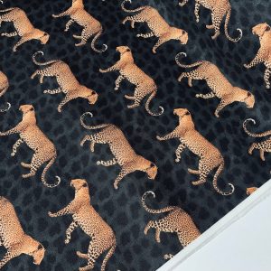 Leopard Parade DRALON Outdoor Fabric Digital Print Acrylic Teflon ...