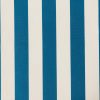 Turquoise & White Striped DRALON Outdoor Fabric Acrylic Teflon Waterproof Upholstery Material For Cushion Gazebo Beach – 125"/320cm Wide