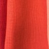 CORAL Red Dyed HESSIAN 100% JUTE Fabric Sacking Material – 10oz Fine Natural Burlap for Wedding, Table Runner, Curtains – 150cm or 59" Wide