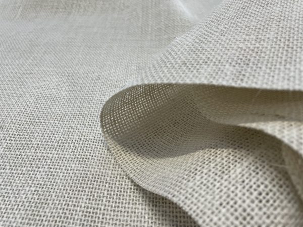 CREAM Dyed HESSIAN 100% JUTE Fabric Sacking Material - 10oz Fine Natural Burlap for Wedding, Table Runner, Curtains - 150cm or 59" Wide - Image 4