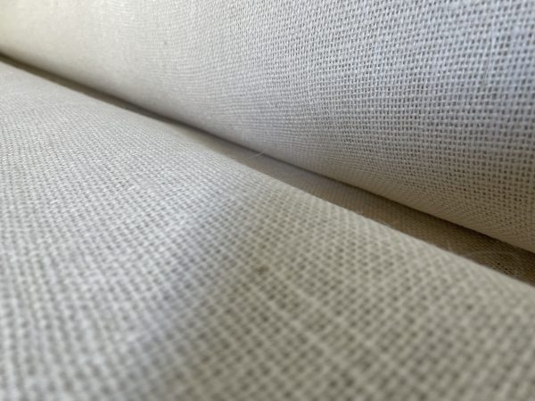 CREAM Dyed HESSIAN 100% JUTE Fabric Sacking Material - 10oz Fine Natural Burlap for Wedding, Table Runner, Curtains - 150cm or 59" Wide - Image 3