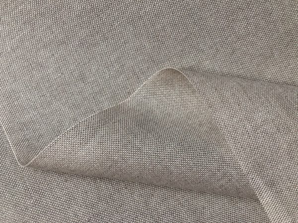 Linen Look Plain Culla Fabric Furnishing Curtain Upholstery Dressmaking Cotton Material 55"/140cm Wide Canvas - NATURAL - Image 2
