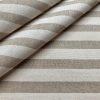 Linen Look NATURAL STRIPES Culla Fabric Furnishing Curtain Upholstery Dressmaking Cotton Material 55"/140cm Wide Canvas