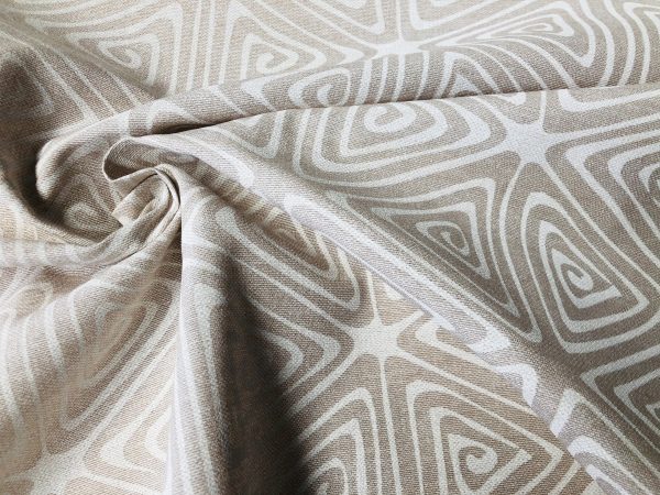 Maya TRIANGLES Tribal Indian Pattern Mexican Aztec Ornament Ethnic Fabric Geometric Print Furnishing Upholstery Material 55"/140cm Wide - Image 2