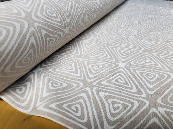 Maya TRIANGLES Tribal Indian Pattern Mexican Aztec Ornament Ethnic Fabric Geometric Print Furnishing Upholstery Material 55"/140cm Wide - Image 7