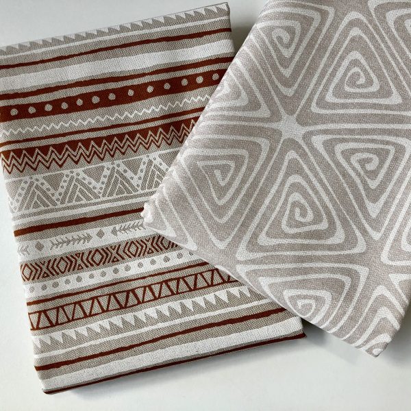 Maya TRIANGLES Tribal Indian Pattern Mexican Aztec Ornament Ethnic Fabric Geometric Print Furnishing Upholstery Material 55"/140cm Wide - Image 10