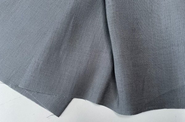Plain cotton linen fabric/ kain diy