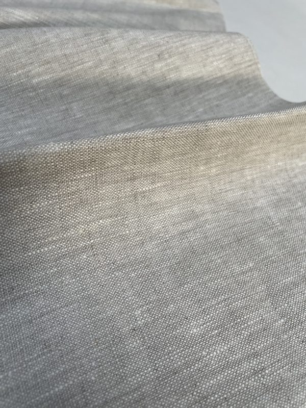 Pure Plain Soft Linen Fabric Material - 100% Linens Textile for Home Decor, Curtains, Clothes, Face Mask - 140cm wide - Plain NATURAL Linen - Image 5