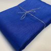 Soft Linen Fabric Material –  100% Linen for Home Decor, Curtains, Clothes – 140cm wide – Plain ROYAL BLUE