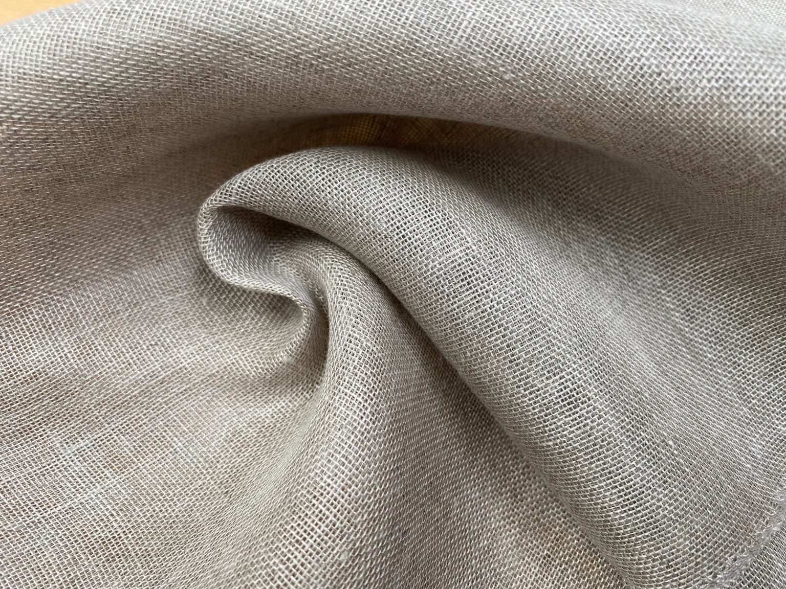 Extra Wide 100% Linen Fabric - Soft Linen Material for Home Decor, Curtains, Clothes - 118
