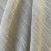 Inbetween Voile Tulle Organza Fabric Linen Look Sheer Curtains Net With Lead Cord Weight Base Solid Plain Colour – 280cm EXTRA Wide