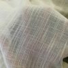 SAGE GREY Inbetween Voile Tulle Organza Fabric Linen Look Sheer Curtains Net With Lead Cord Weight Base – 280cm EXTRA Wide
