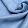 Blue BLACKOUT Faux Suede Polyester Fabric For Curtains Upholstery Material – 55″/140cm Wide