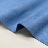 Blue BLACKOUT Faux Suede Polyester Fabric For Curtains Upholstery Material – 55″/140cm Wide