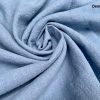 Denim Blue Stone Washed Pure Plain Linen Fabric Material – 100% Linens Home Decor Bedding Clothes Curtains – 55″ 140cm Wide
