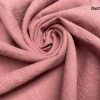Dusty Pink Stone Washed Pure Plain Linen Fabric Material – 100% Linens Home Decor Bedding Clothes Curtains – 55″ 140cm Wide