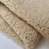 Sherpa Fleece Fabric Super Soft Stretch Material Home Decor Upholstery Dressmaking – 64″/165 cm Wide – CREAM
