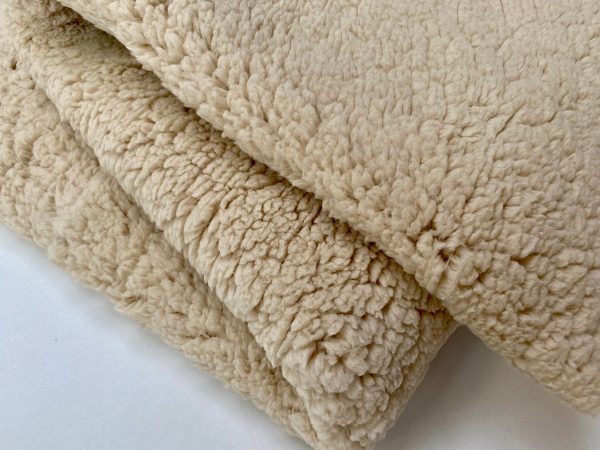 Sherpa Fleece Fabric Super Soft Stretch Material Home Decor Upholstery Dressmaking Plush - 64"/165 cm Wide - Image 5
