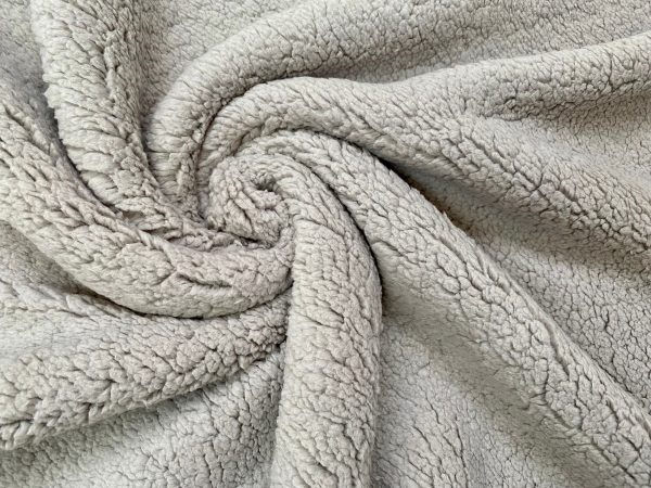 Sherpa Fleece Fabric Super Soft Stretch Material Home Decor Upholstery Dressmaking Plush - 64"/165 cm Wide - Image 6