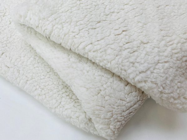 Sherpa Fleece Fabric Super Soft Stretch Material Home Decor Upholstery Dressmaking Plush - 64"/165 cm Wide - Image 9