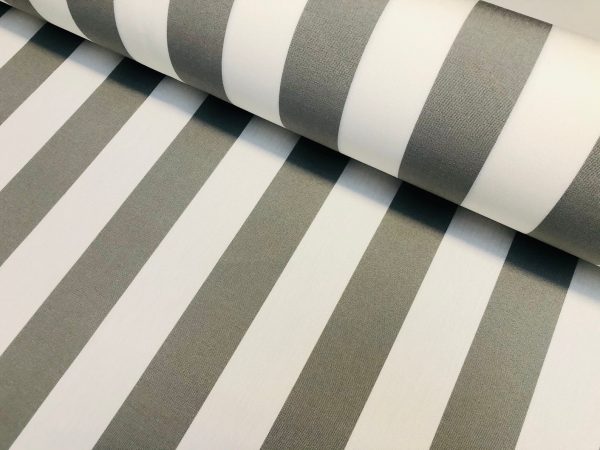 Striped DRALON Outdoor Fabric Solid Acrylic Teflon Waterproof Upholstery Material For Cushion Gazebo Beach - 63"/160cm Wide - Image 14