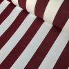 Striped DRALON Outdoor Fabric Solid Acrylic Teflon Waterproof Upholstery Material For Cushion Gazebo Beach – 63″/160cm Wide