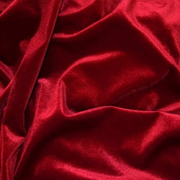 Velvet Decor Fabric Soft Strong Velour 2 Way Stretch Material - Home Decor, Curtains, Upholstery, Dress - 160cm Wide - Image 3