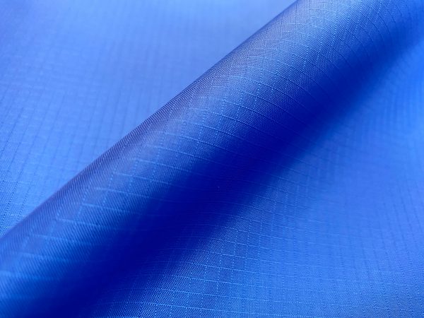 Ripstop Spinnaker Lightweight Fabric Kite Marine Material Nylon Water Resistant Cloth 150cm or 59'' Wide - BLUE - Image 2
