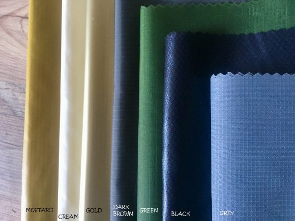 Ripstop Spinnaker Lightweight Fabric Kite Marine Material Polyester Water Resistant Cloth 165cm or 64'' Wide - DARK GREEN - Image 2