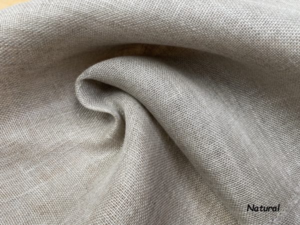 Extra Wide 100% Linen Fabric - Soft Linen Material for Home Decor, Curtains, Clothes - 118"/ 300cm wide - Image 8
