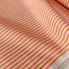 Candy Stripe Linen Fabric Light Cotton Material Cute Striped White Lines Home Decor, Dressmaking – 59″ or 150cm wide