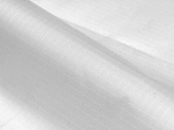 Ripstop Spinnaker Lightweight Fabric Kite Marine Material Nylon Water Resistant Cloth - 150cm or 59'' Wide - White - Image 3