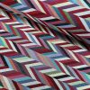 Chevron Woven Gobelin Fabric Home Decor Tapestry Material for Curtains, Upholstery  – 55″/140cm Wide – Multicolour