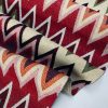 Zig Zag Woven Gobelin Fabric Home Decor Tapestry Material for Curtains, Upholstery  – 55″/140cm Wide – Multicolour