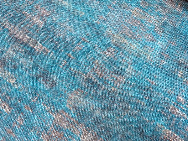Dirty Look Blue Fabric Material for Home Decor, Curtains, Upholstery - 55"/140cm Wide Canvas - Image 2