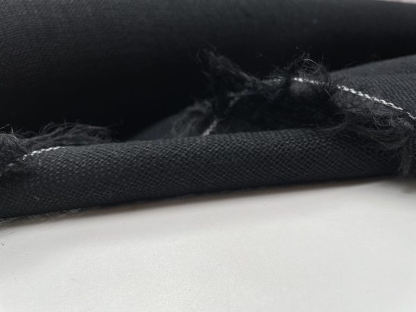 BLACK Dyed HESSIAN 100% JUTE Fabric Sacking Material - 10oz Fine Natural Burlap for Wedding, Table Runner, Curtains - 150cm Wide - Image 2
