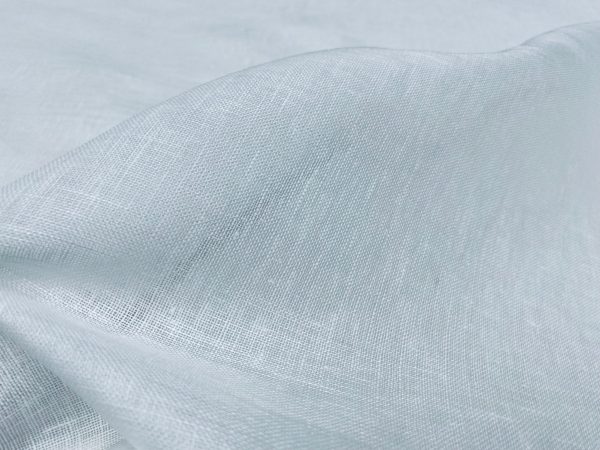 White Light Linen Fabric Material - 100% Linens Textile for Home Decor, Curtains, Clothes - 59" or 150cm wide - Image 2
