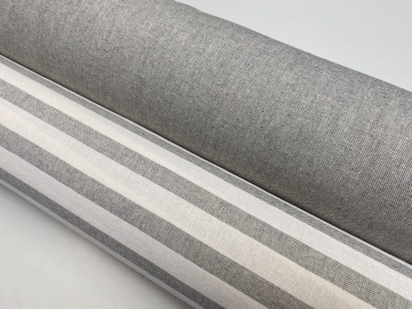 Linen Look Plain Culla Fabric Furnishing Curtain Upholstery Dressmaking Cotton Material 55"/140cm Wide Canvas - GREY - Image 7