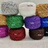 Decorative Braided Metallic Rope Cord String Christmas Presents Glitter Wrap 2mm -ANY LENGTH-