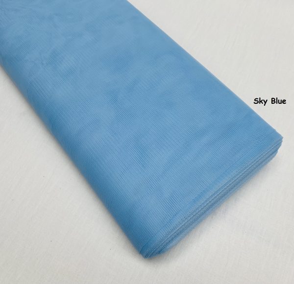 -10m- Dress TUTU Skirt Net Fabric Draping Tulle Curtains Mesh Wedding Decor Material - 147cm (57") - 174 cm (68") Wide - Image 15