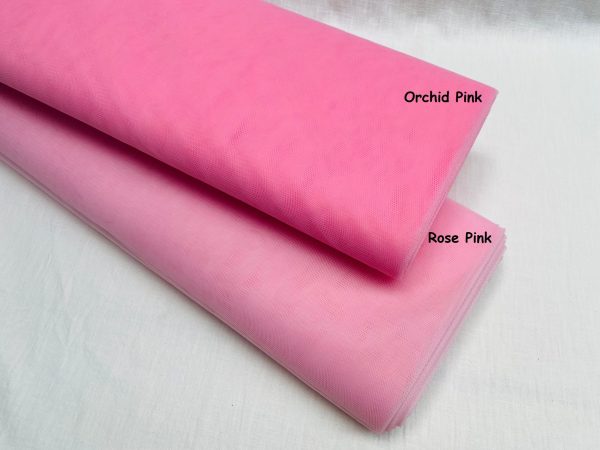 -10m- Dress TUTU Skirt Net Fabric Draping Tulle Curtains Mesh Wedding Decor Material - 147cm (57") - 174 cm (68") Wide - Image 5