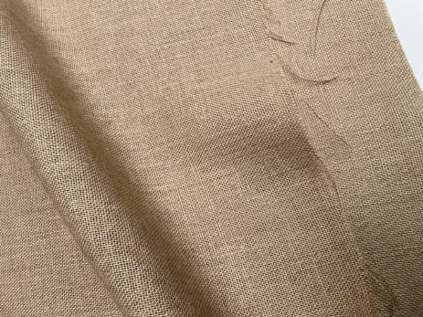 Natural HESSIAN 100% Jute Fabric Sacking Material - 9oz Fine Burlap Raffia Christmas Wedding Home Decor- 295cm or 116" EXTRA Wide - Image 2