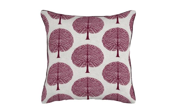 Mulberry Tree 100% Cotton Fabric Natural Material Home Decor Curtain Upholstery Black, Green, Burgundy Red - 55" or 140cm Wide Canvas - Image 8