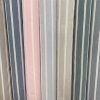Linen Look Jacquard Striped Fabric Home Decor Curtain Upholstery Material – 55″ or 140cm wide – Light Grey