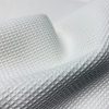 MINI Cotton WAFFLE Pique Honeycomb Fabric Material – Bathrobe Gown Towel Cushion –  150cm wide – WHITE