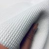 MINI Cotton WAFFLE Pique Honeycomb Fabric Material – Bathrobe Gown Towel Cushion –  150cm wide – WHITE