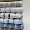 Silky Linen Blend Marine Stripe Fabric Light Striped Material Home Decor, Dressmaking – 59″ or 150cm wide – Blue & White