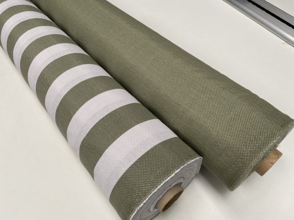 Honeycomb PLAIN Fabric Furnishing Curtain Upholstery Dressmaking Material 55" or 140cm Wide - Khaki Green - Image 5